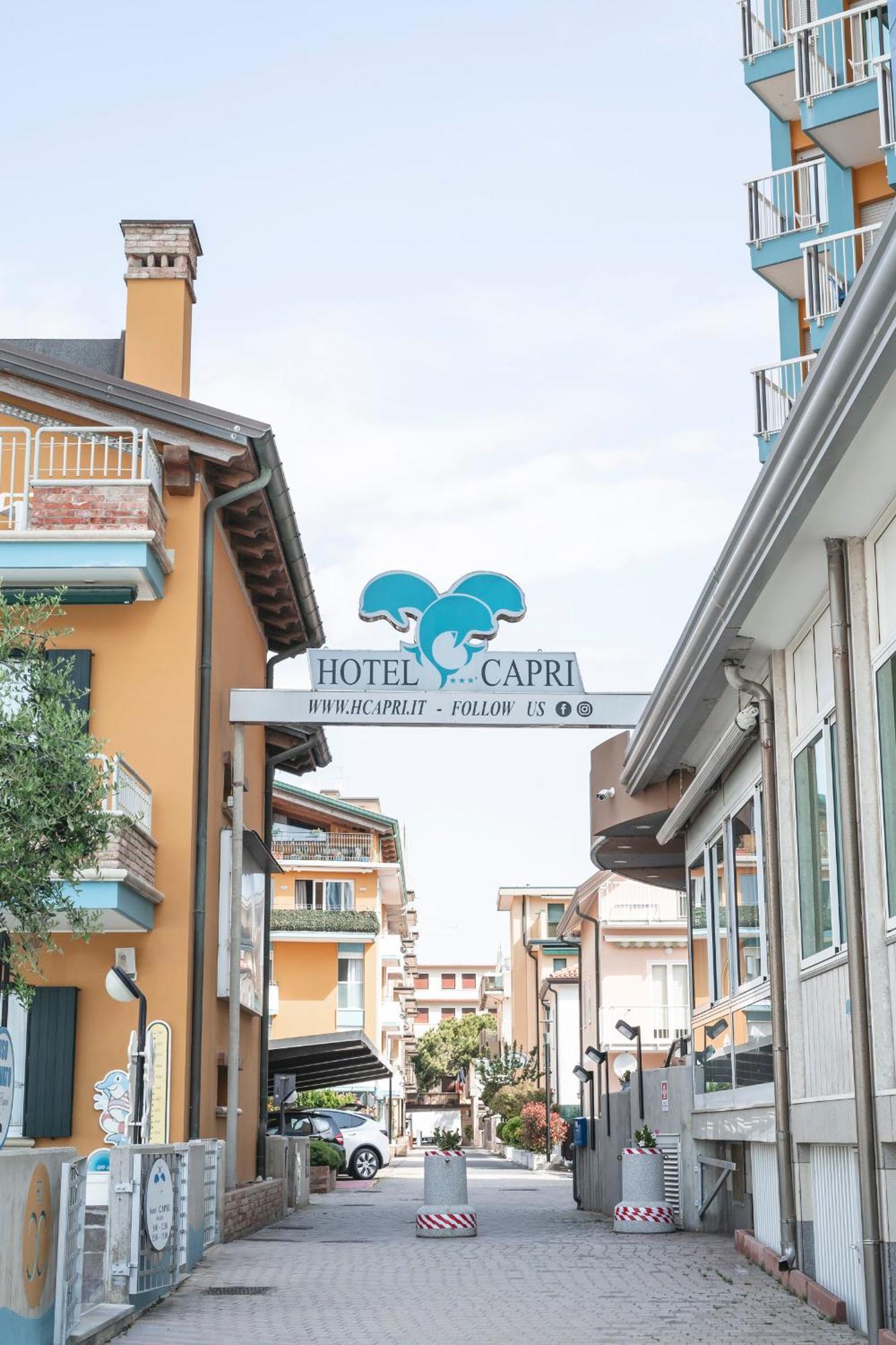 Hotel Capri Lido di Jesolo Exterior foto